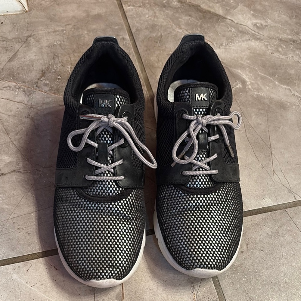 Michael Kors Black and Gray Sneakers